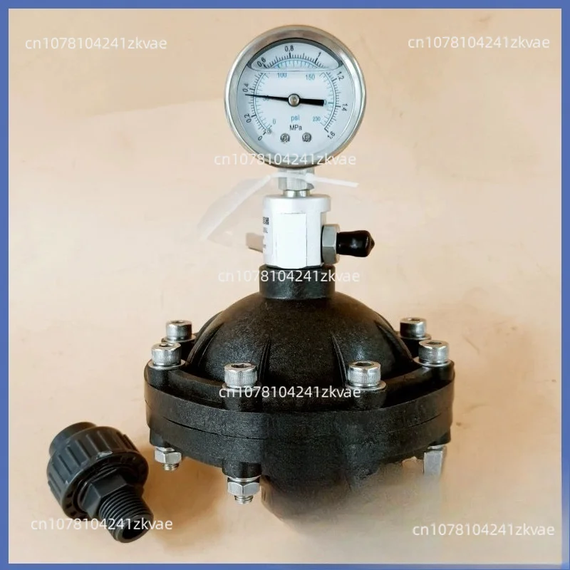 Diaphragm pulse damper stainless steel wire connection buffer