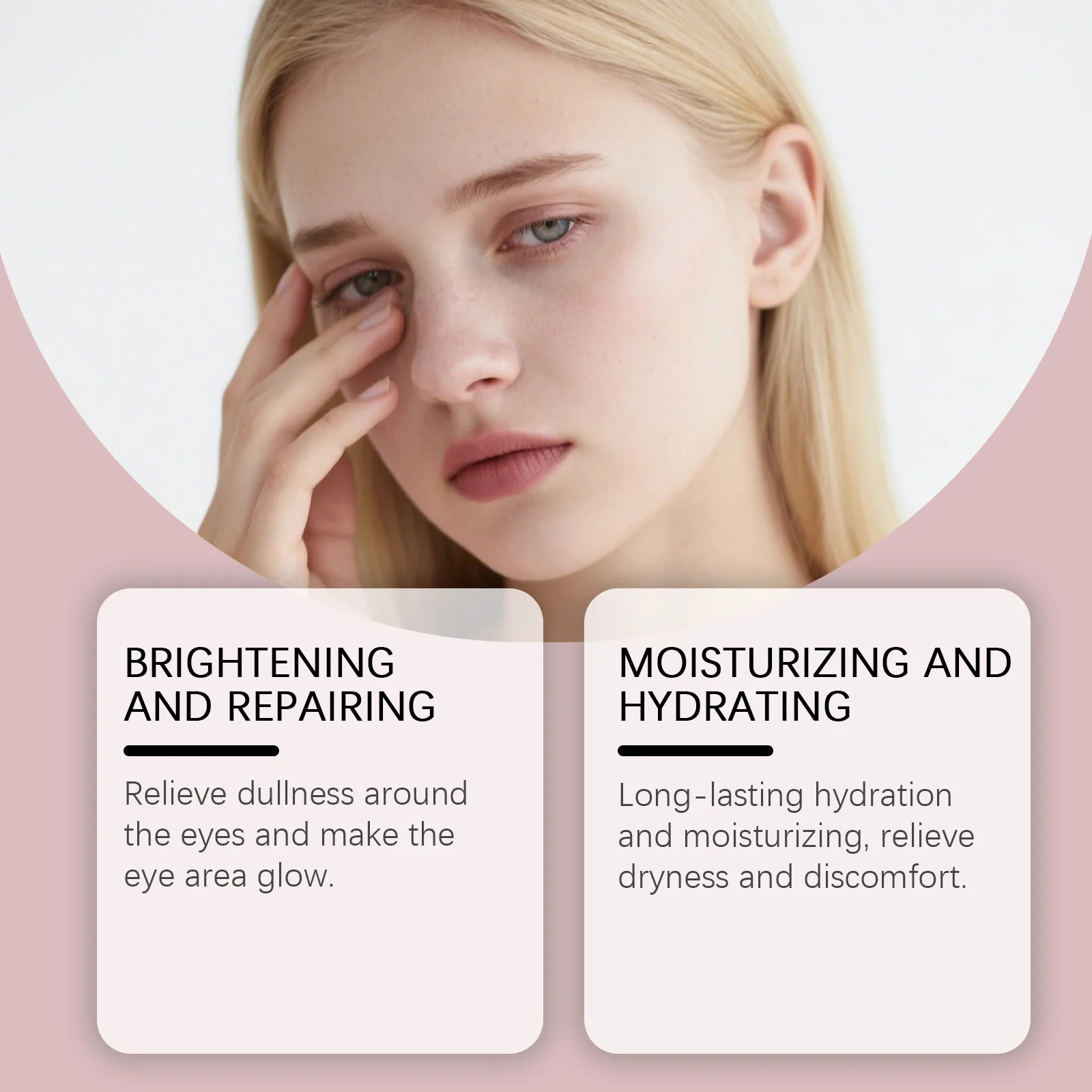 Viareline Brightening Eye Cream Hydrating Smoothing Eye Care Improve Fine Line Anti Aging Remove Dark Circles For All Skin Types