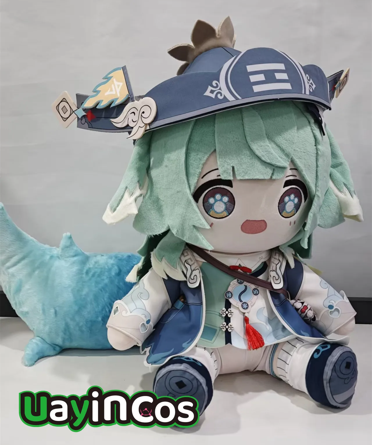 

40cm Honkai：Star Rail HuoHuo Big Tail Stuffed Plushies Plush Doll Clothes Pillow Ornament Anime Figure Game Toy Kids G ifts