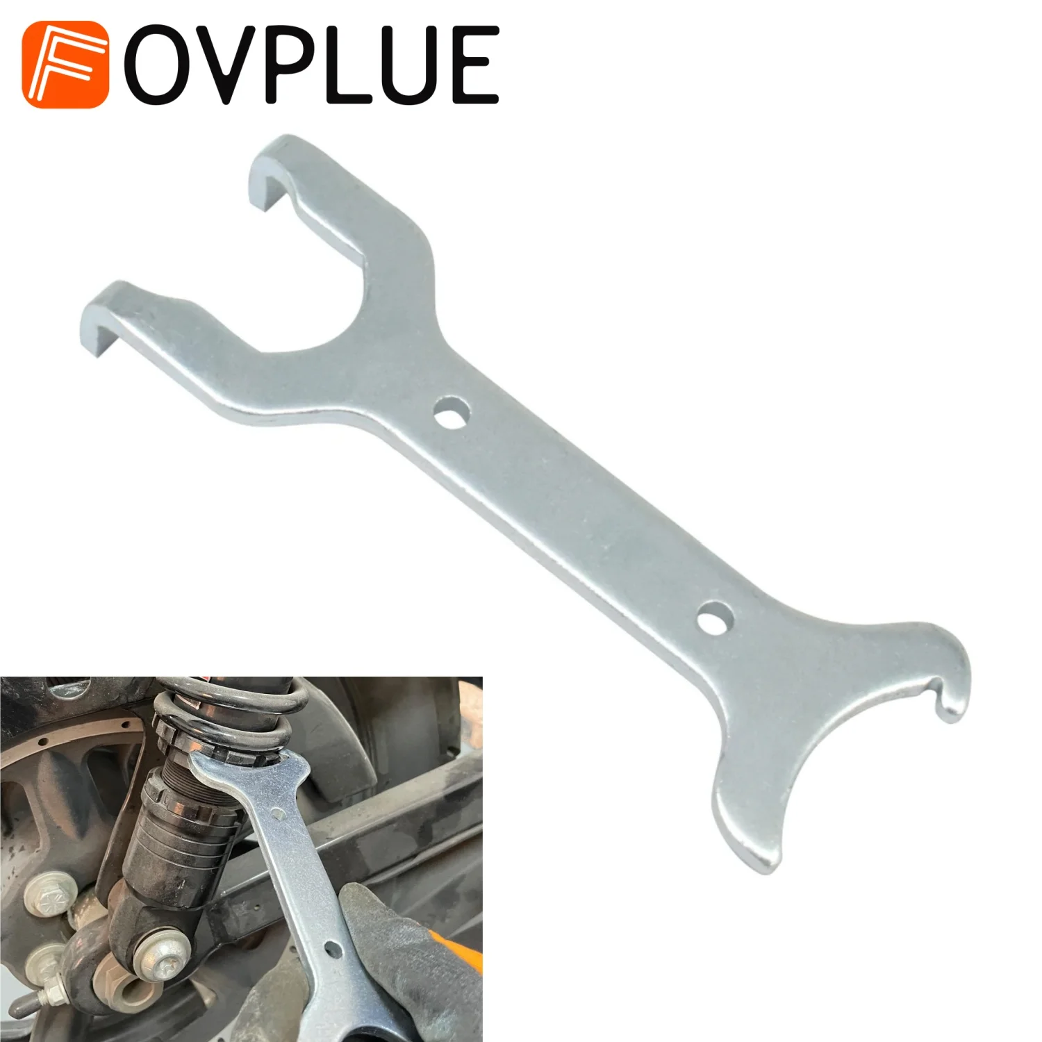 Motorcycle Rear Shock Spanner Wrench Adjustment Tool For Harley Sportster 883 1200 XL Dyna Softail Touring Electra Street Glide