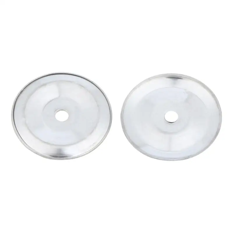 50Pcs Tambourine Ring Cymbals Ching Rings Percussion Instrument Drum Ring Double Row Rattle Drum Rings Accessories