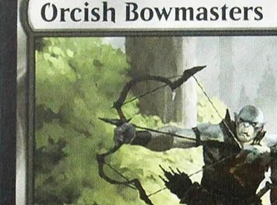 „Blightsteel Colossus/Orcish Bowmasters“ TCG M Proxy-Karten Hochwertiges Brettspiel Sammelkarten