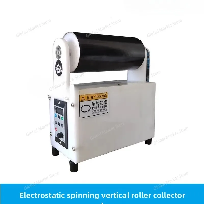 

Electrospinning drum collector, rotating cage electrospinning collection device, wet spinning of nanofibers