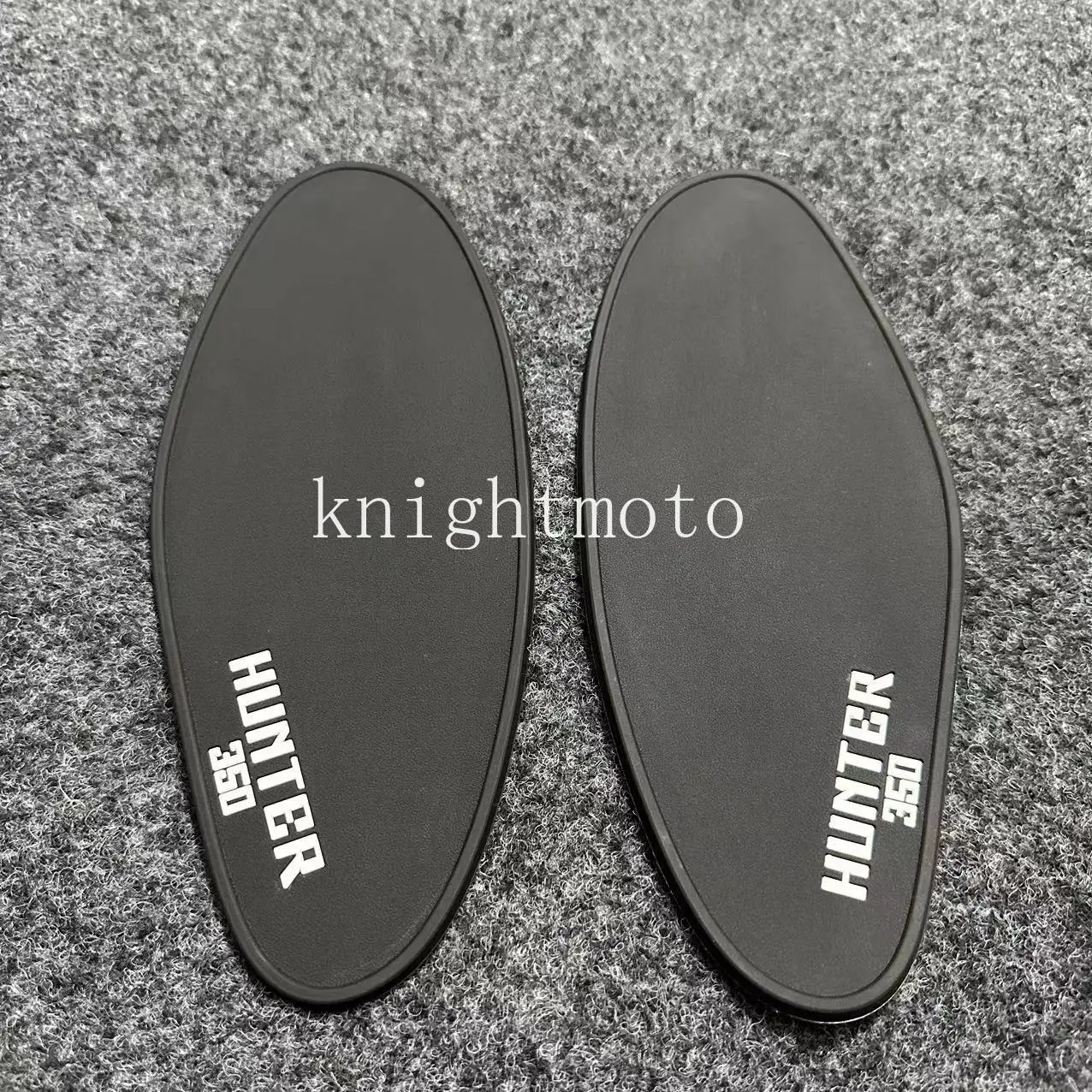 Motorcycle Tank Pad Protector Sticker Decal Gas Knee Grip Tank Traction Pad Side For HUNTER 350 3