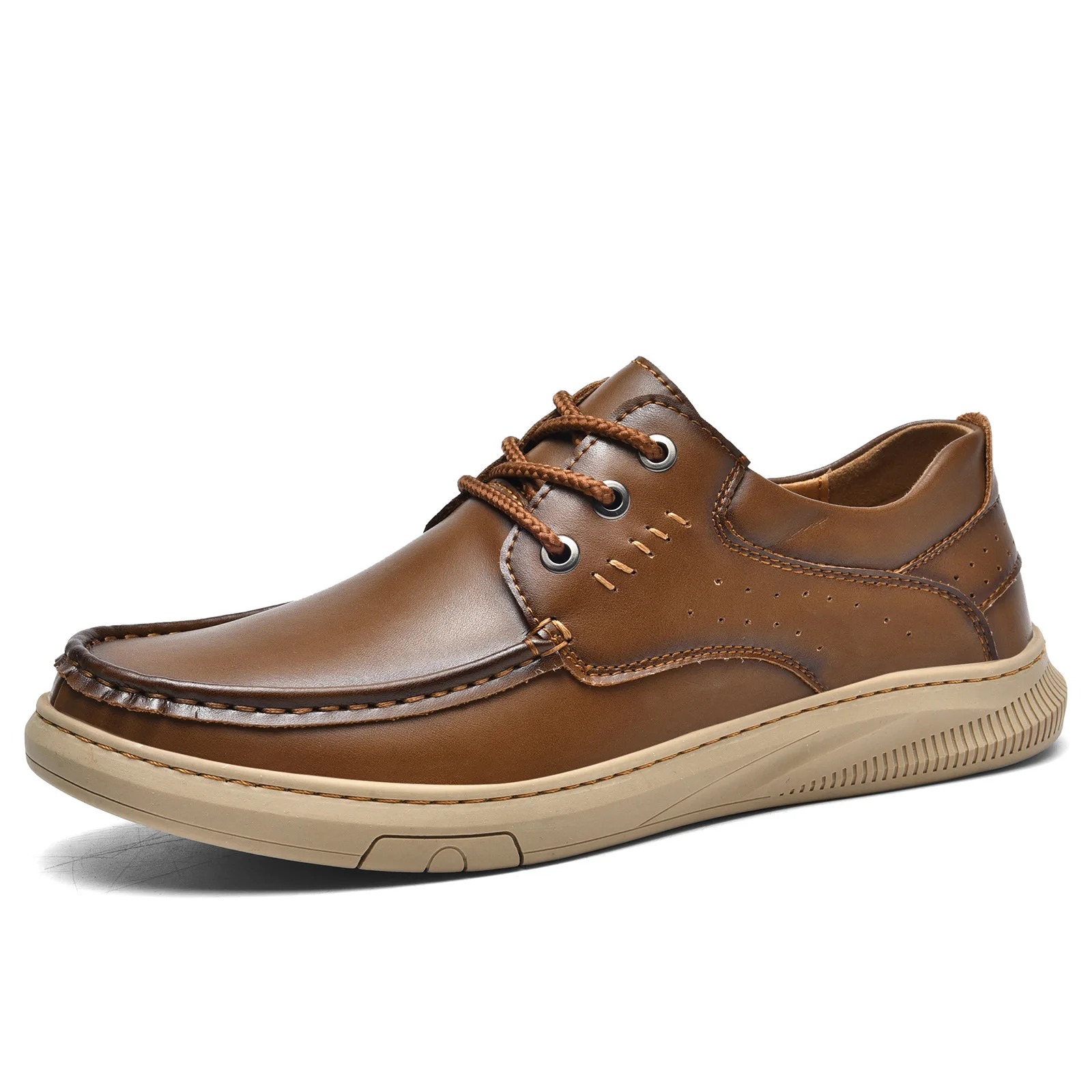 2231 Brown Lace Up