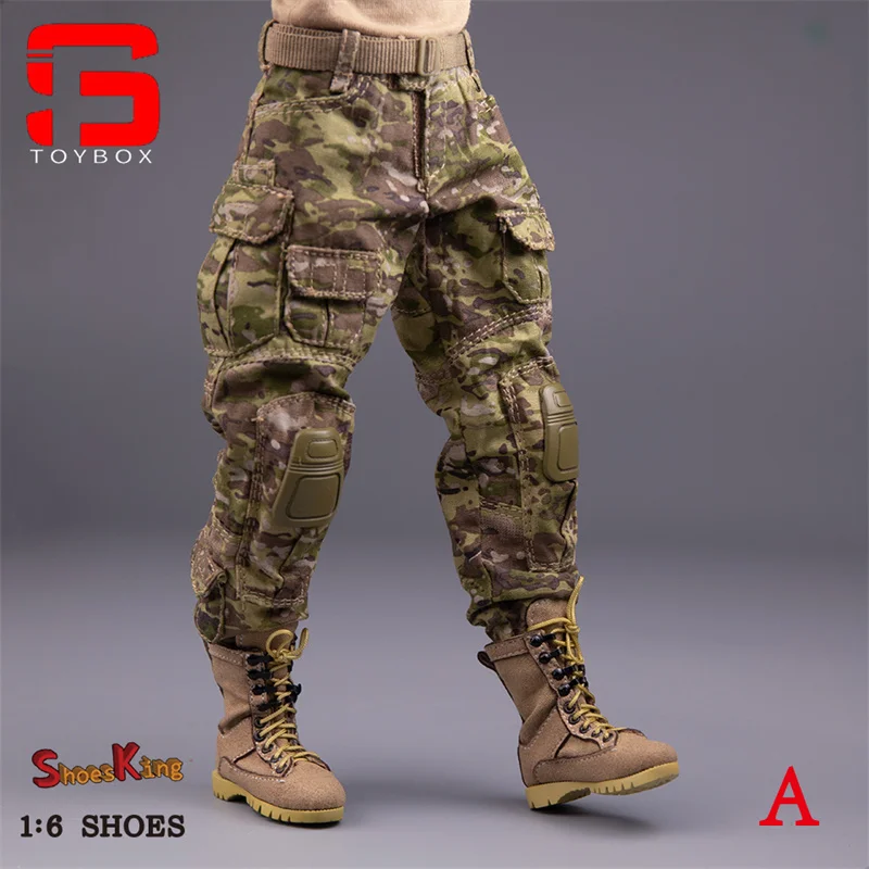 SK011 1/6 Scale ชาย Combat Boots Army Hollow รองเท้ารุ่น Fit 12 นิ้ว Solider Action Figure Body ตุ๊กตา