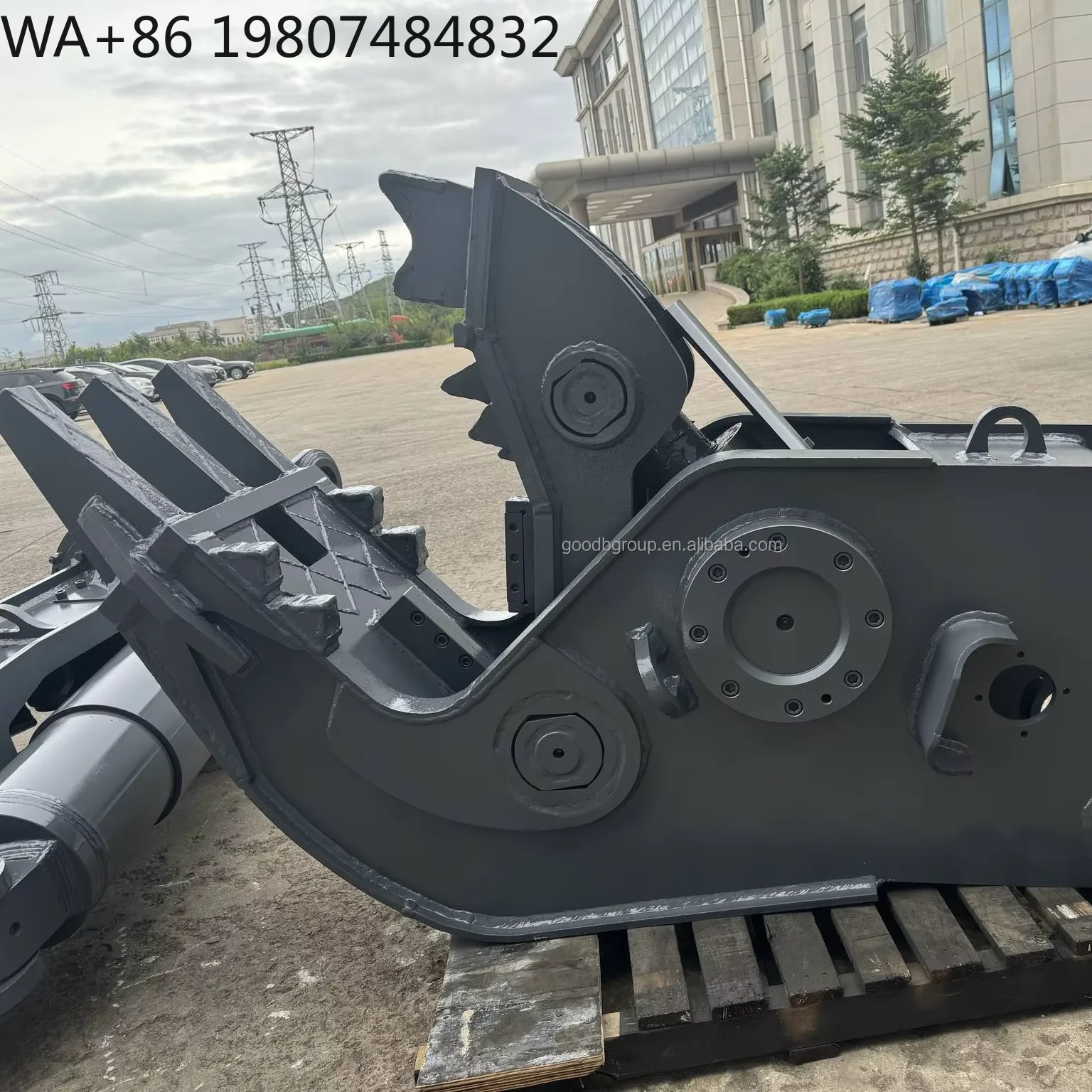 Hydraulic Crushing Pliers for Excavators