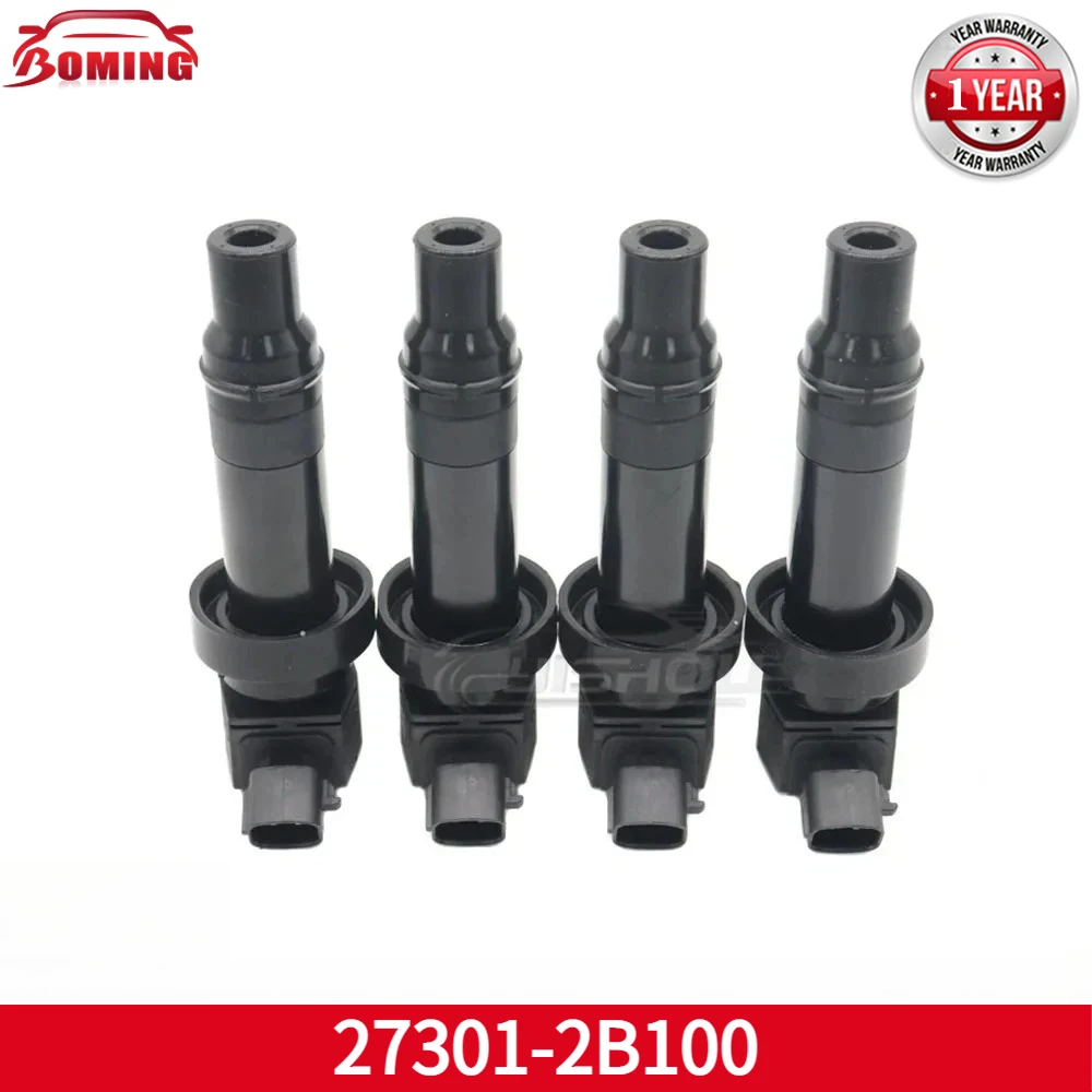 

27301-2B100 27301-2B000 Car Ignition Coil for Hyundai Accent Veloster I20 I30 Kia Rio Soul Rio5 1.6L L4 2012-2020 273012B100