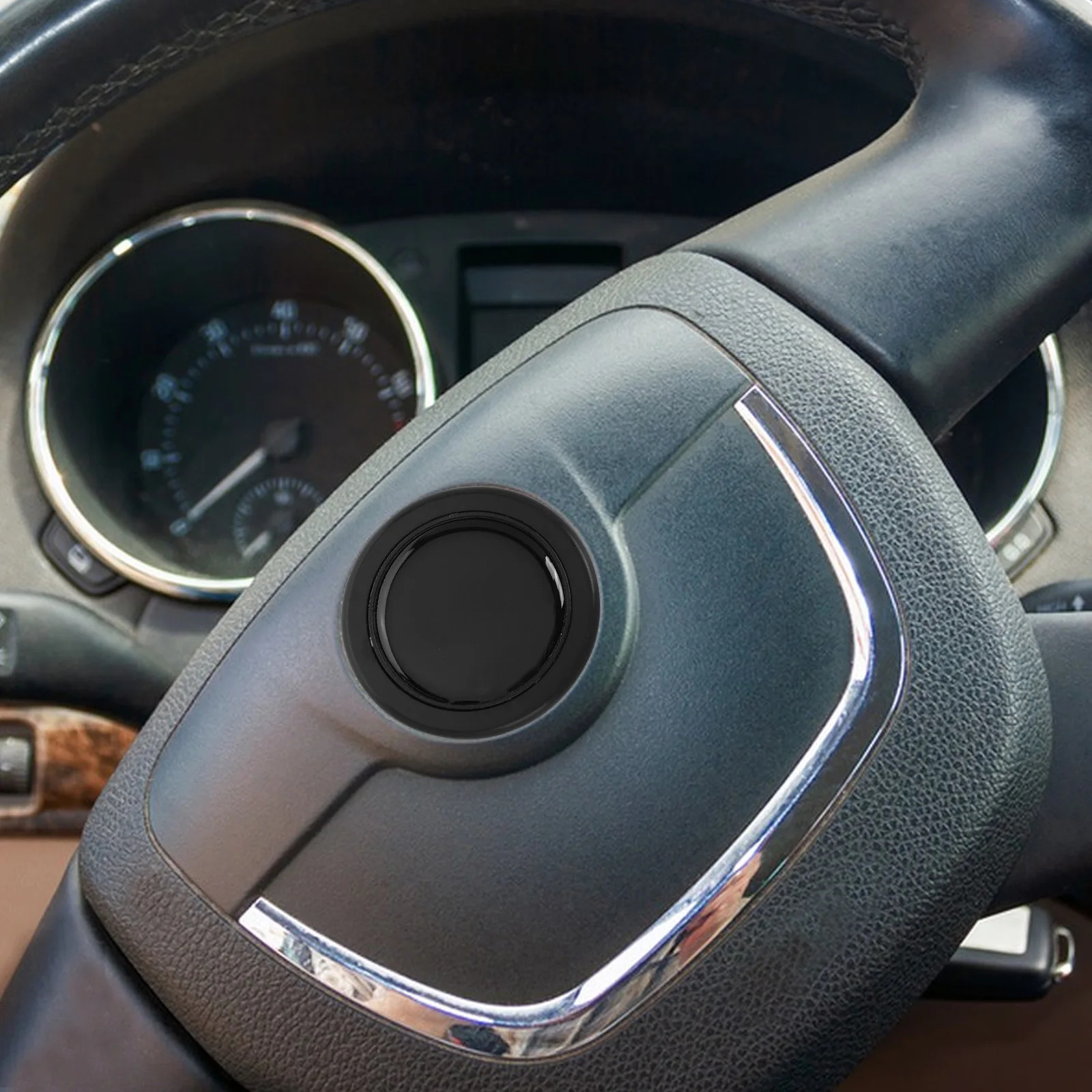 

Universal Car Steering Wheel Cover Durable Racing Style Steering Wheel Plate Replacement For Motorcycle Electric Vehicle