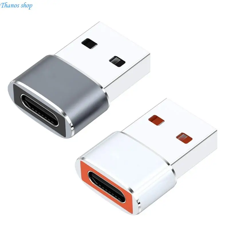 USB To Type C OTG Adapter For Smartphones Tablets Laptops 480Mbps Data Transfer Support PD27W/66W QC100W Charging X37A