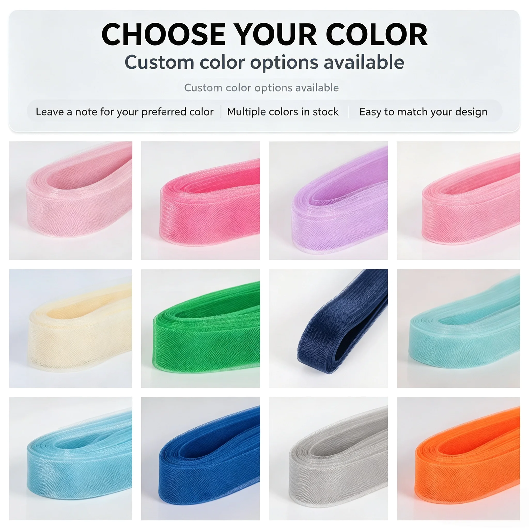 50 Yard Stiff Horsehair Braid Mesh Braid Trim Polyester Stiff Ribbon for Boning Sewing Wedding Dress Gowns Skirt Hat Accessories