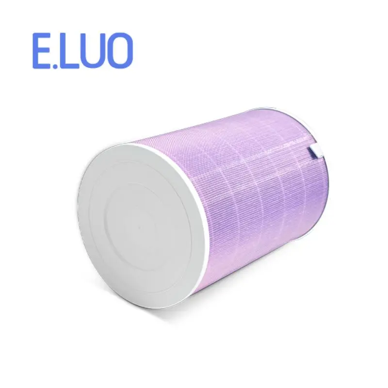 Replacement For Xiaomi Air Purifier Filter Mi 1 / 2 Generation Pro 2S Cylinder Purple Filter Remove Formaldehyde Pm2.5