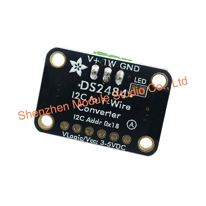 1PCS/3PCS DS2484 I2C to 1-Wire Bus Adapter STEMMA QT/Qwiic Compatible with JST SH Connector for Electronics