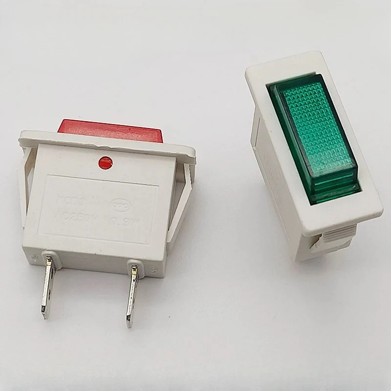 KCD3 double foot ship type indicator xcd3 button type indicator signal light red and green 220 V