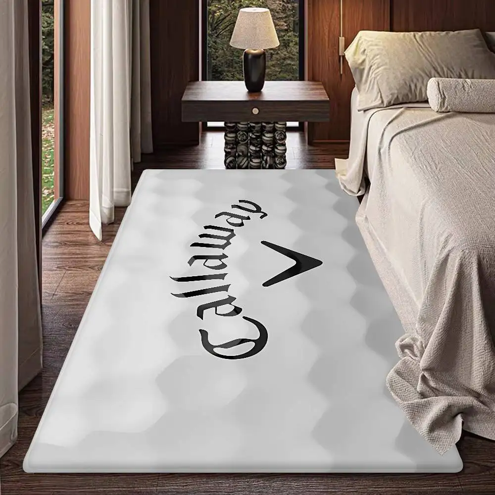 Alfombra G-Golf-C-Callaway, más barata, antideslizante, moderna, para sala de estar, balcón, alfombras estampadas para cabecera de cama