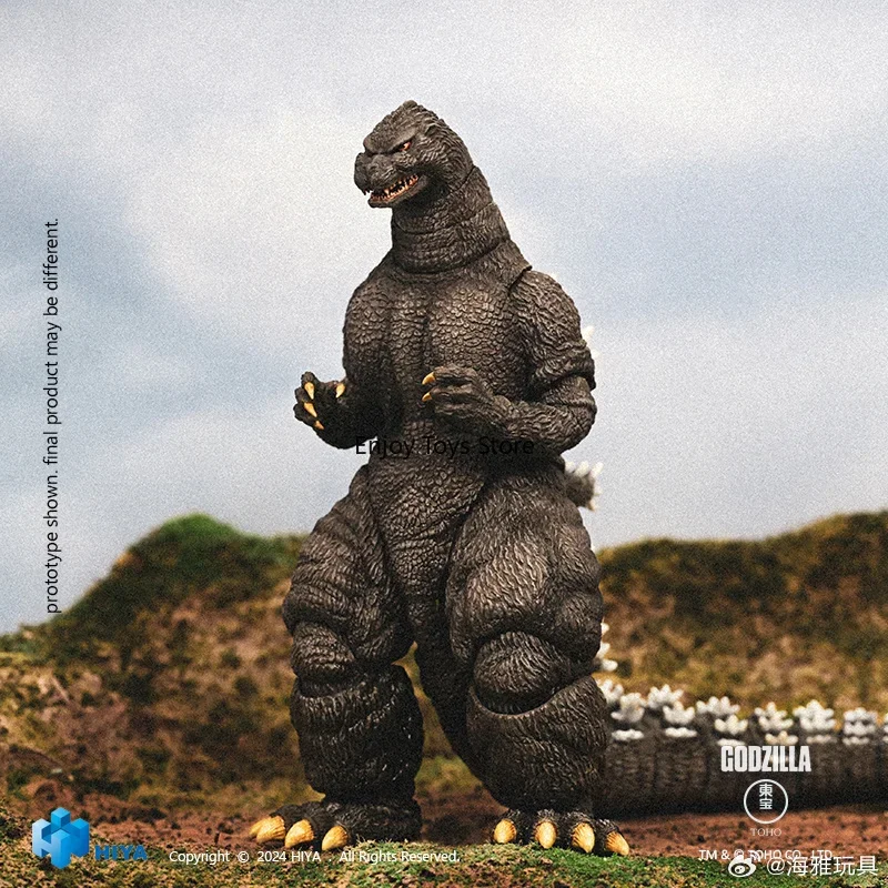 En stock Figurine d'action HIYA Série de base exquise Godzilla contre. Roi Ghidorah Godzilla Hokkaido Ver.