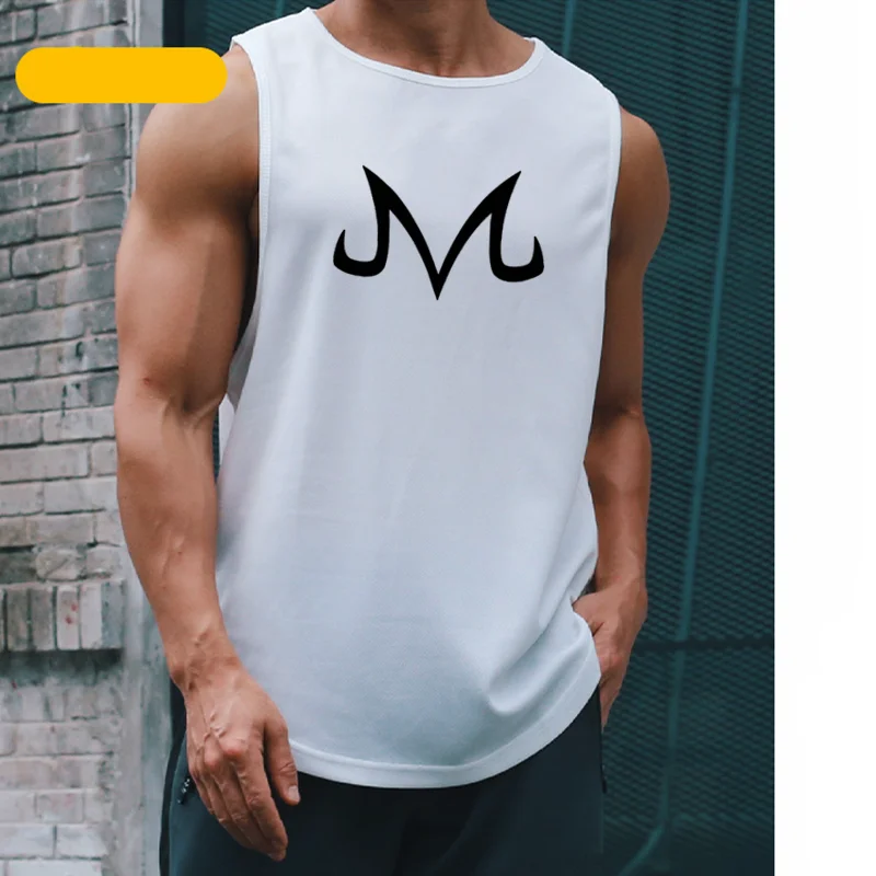 Haut de musculation à séchage rapide pour hommes, chemise de fitness, chemise de sport, anime ZT, stringer décontracté, singlet, vêtements