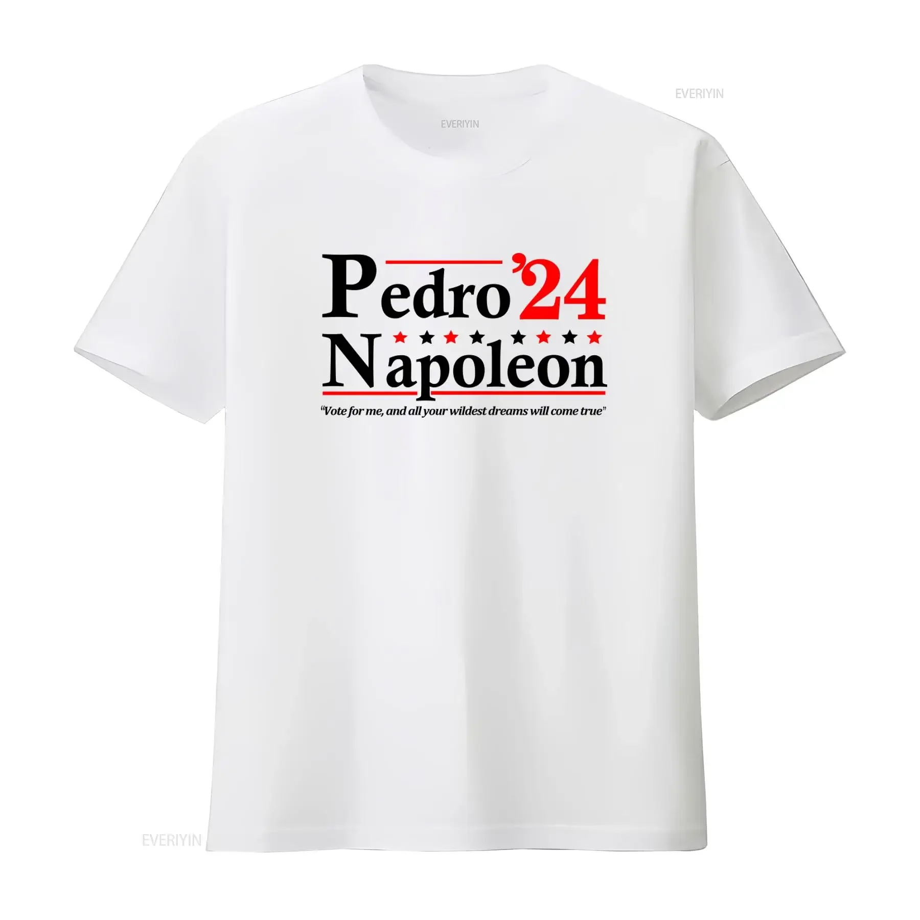 PEDRO NAPOLEON 2024 Election Funny Vote for Humor T Shirt vintage Washed Soft streetwear Breathable Unisex Versatile