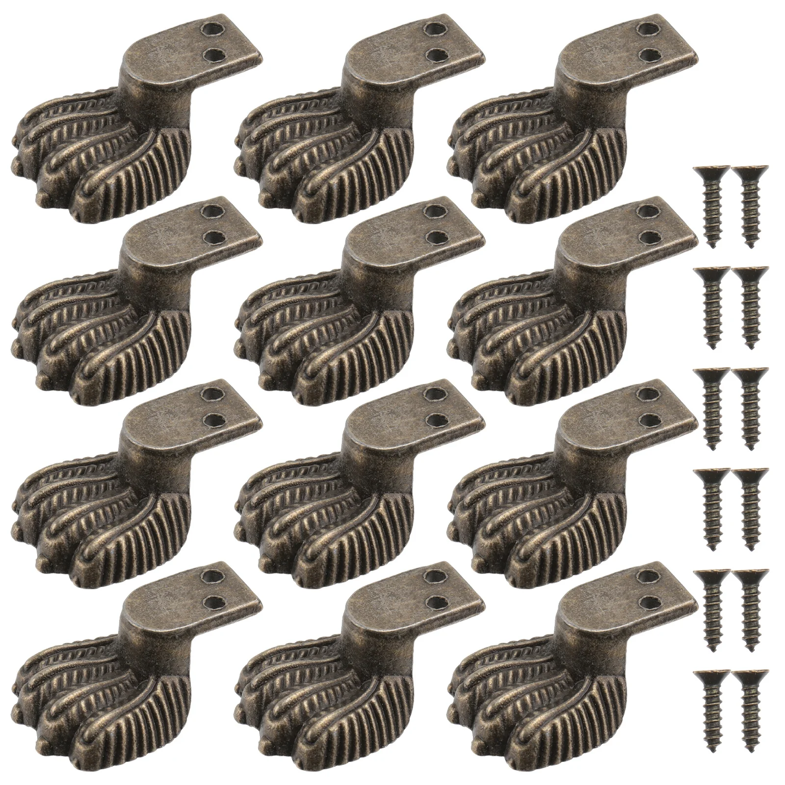 12Pcs Heightening Foot Base Non-Slip Furniture Foot Protector for Beds Sofas Chairs Home Anti-Slip Base Home Supplies