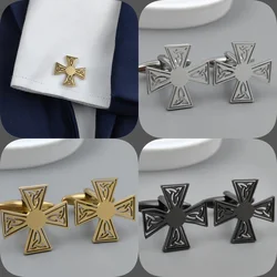 Viking warrior Celtic men's cufflink shirt, fashionable matching, stainless steel high-quality birthday gift, formal wear