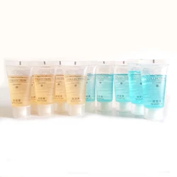 Free Shipping 20ML Shampoo and 20ML Shower Gel for Bathing Hair Body Skin Care Appliance Travel Hotel Wholesale Supplies