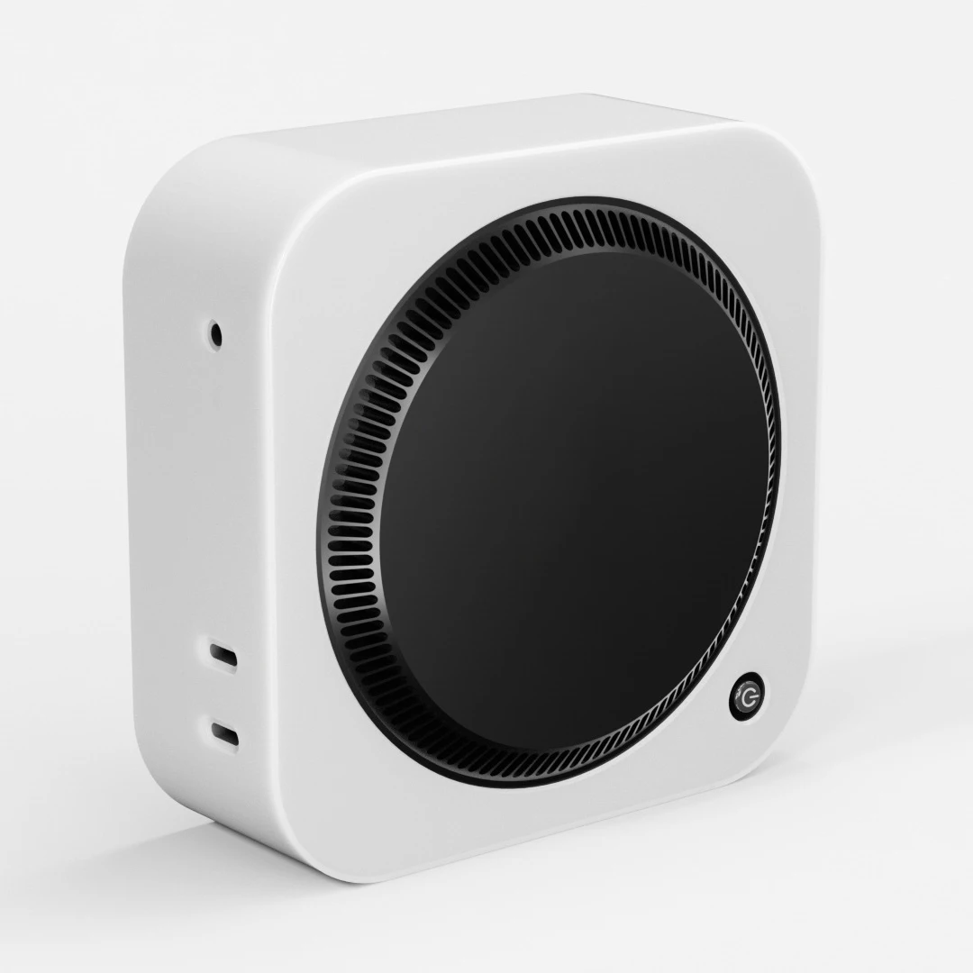 (Nieuwe kleuren) Voor Mac Mini M4 / M4 Pro 2024 Siliconen beschermhoes Nauwkeurige opening Huid