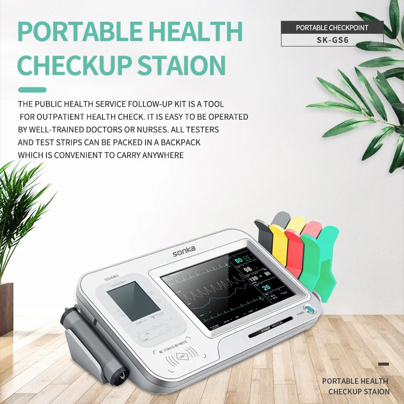 Sonka Portable Clinical Analytical Instruments Hymoglobine Analyser Blood Chemistry Urine Body Analyzer