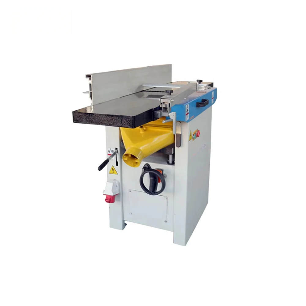 KINGISO Woodworking Surface Planer Jointer Machine With Spiral Cutter Head Woodworking Combined Thicknesser