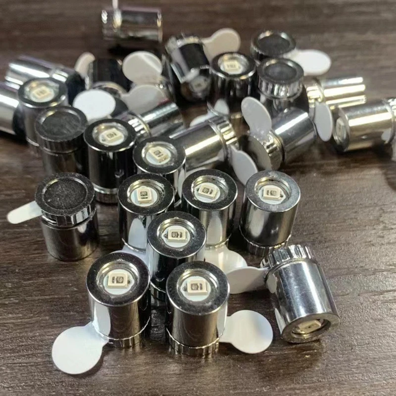  10Pcs Small Spots Lights Miniature LED Lights Replacement Bulb Lighting Colorful Small LED Light for Handcraft, Dollhouses