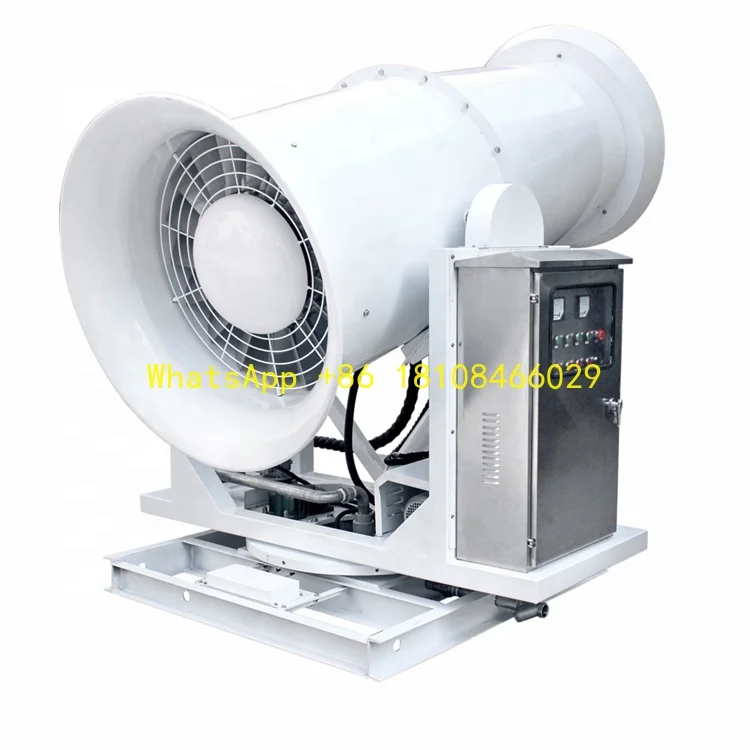 Sprühpumpe aus Metall und Stahl, Sprühpumpen, Wasserpumpen zum Verkauf, 120 Meter Staubkontrolle, Wassersprühkanone, Hochdruck-Wassernebelkanone