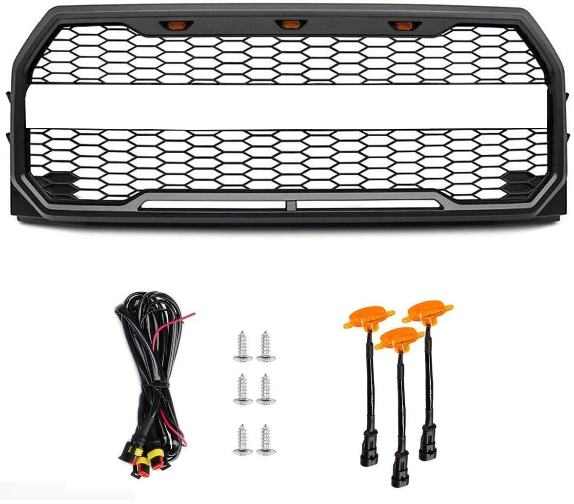 

Spedking 2015 2016 2017 accessories pickup Raptor bodykit parts front bumper grille for FORD F150