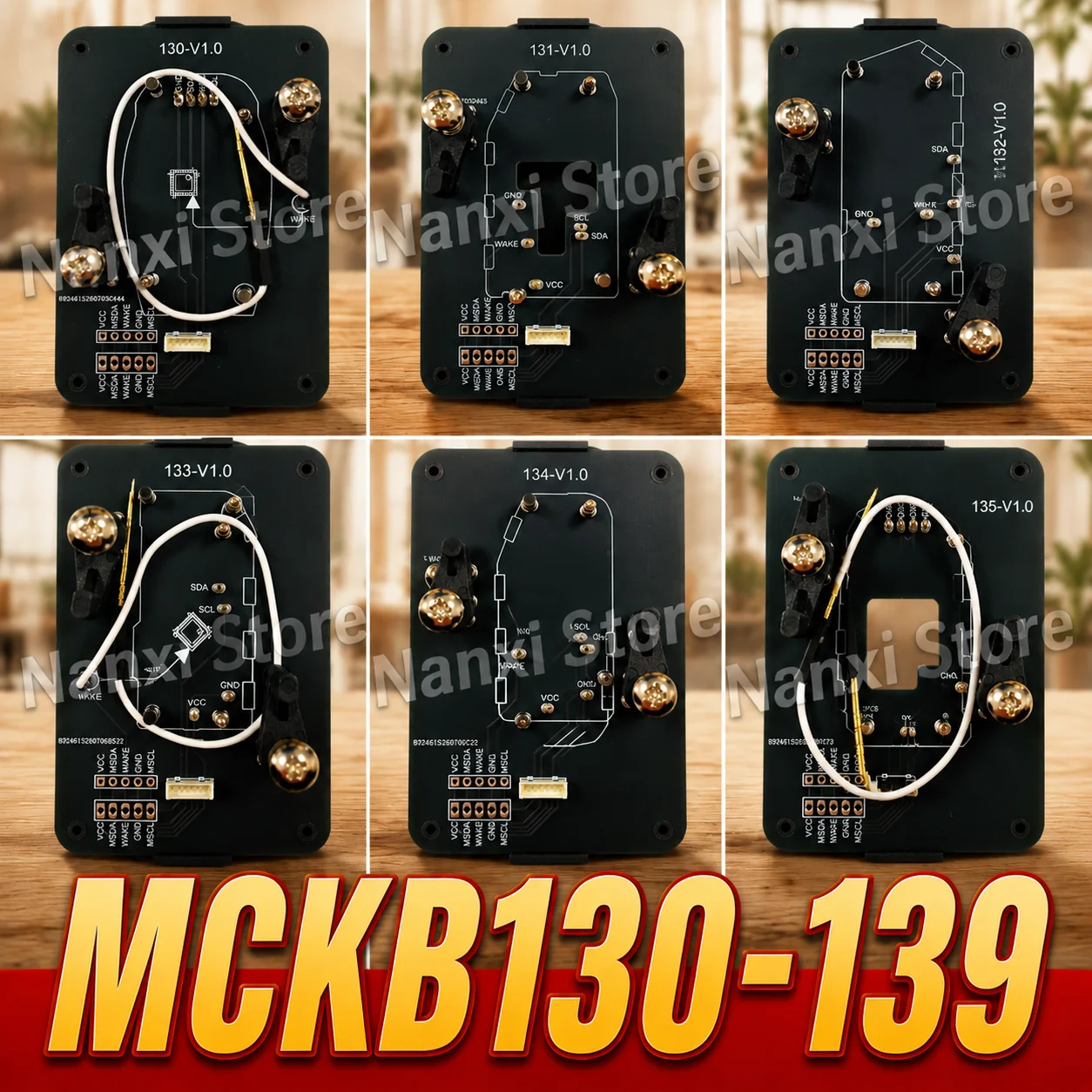 Nanxi For NXP Killer MCKB0130-139 dapter Base for Leapmotor Hyundai KIA FIAT TOYOTA FORD Aiways Smart Key Clone Programmiz