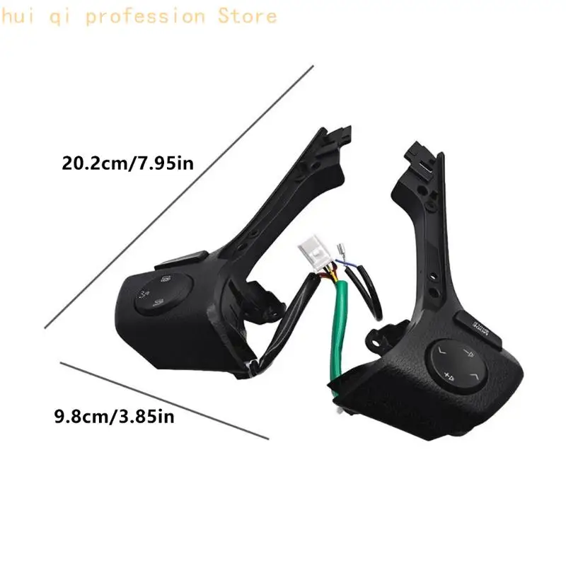 Reparatursatz für den Lenkradknopfbereich mit linkem und rechtem Gehäuse, schwarzem Gehäuse und Kabeln, Teil 84250-02560, für – Detail 6