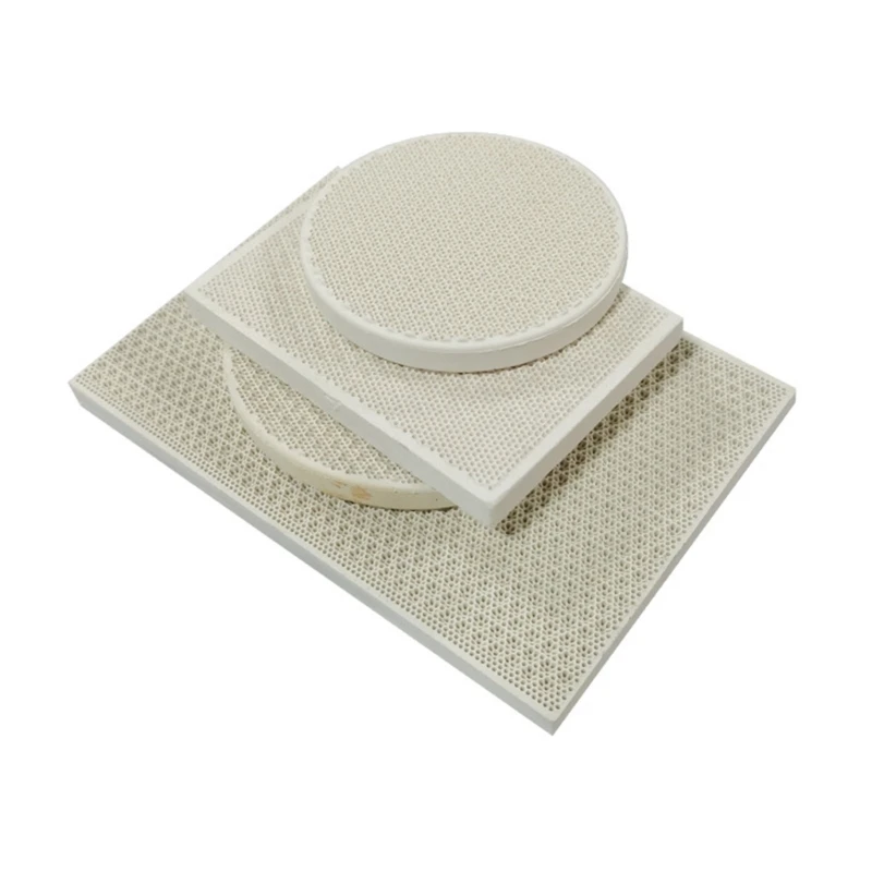 Ceramic Thermal Baffle Honeycomb Fire-Resistant Brick Refractory Brick Tool Porous Block Plate Jewelry Making Tool