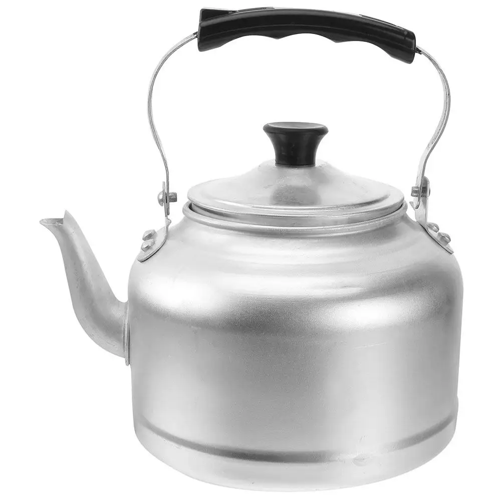 Premium Aluminum Tea Kettle Large Capacity Stovetop Water Boiler for Tea Coffee Milk Heating Home Kitchen Restaurant Use
