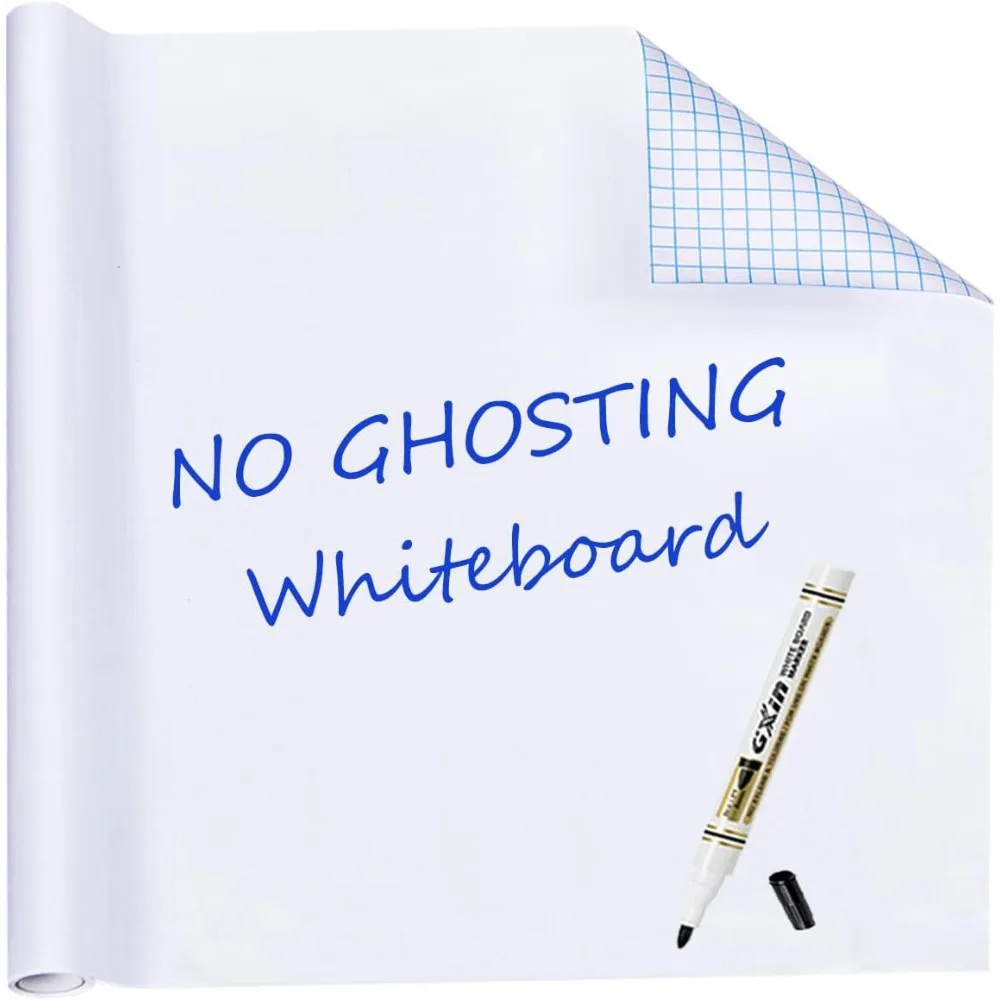 

White Board Dry Erase, Stick on Wall, Dry Erase Sticker for Wall, Paper, Sticky for Wall, Peel and Stick Wallpaper Office