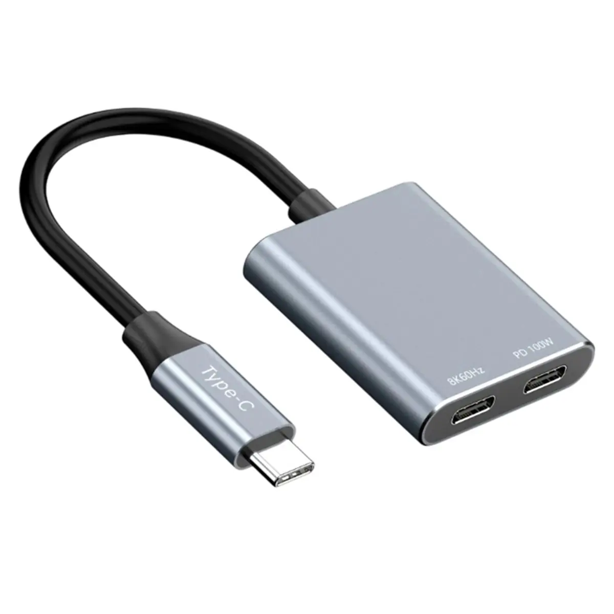 L70A USB C to -Compatible Adapter Cable 8K 60Hz Type-C to -Compatible Converter for Type-C Male to HD Female PD100W