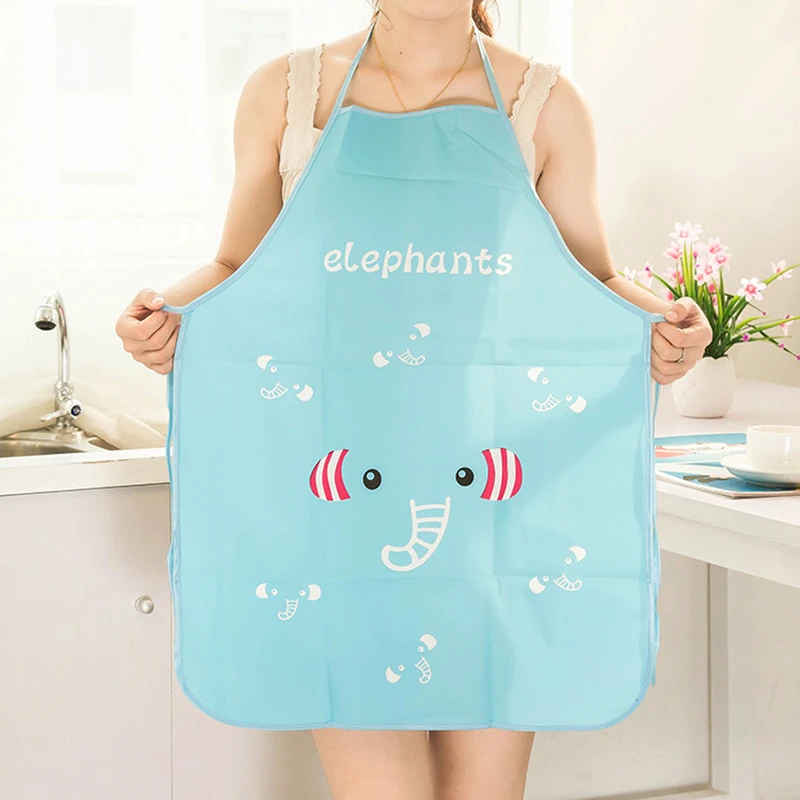 Rabbit Printing Kids Aprons BBQ Bib Apron For Women Cooking Baking Restaurant apron Kitchen Accessories Sleeveless Overalls