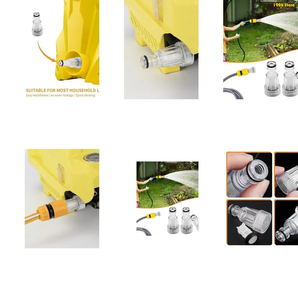 U1JB Pressure Washer Water Filter Replacement Featuring Quick Easy Installs