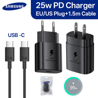 Original 25w Samsung Charger Super Fast Charge Type C Adapter Samsung Galaxy S25 S24 S24 FE S23 S22 A35 A34 Z Fold Z Flip 7 6 5