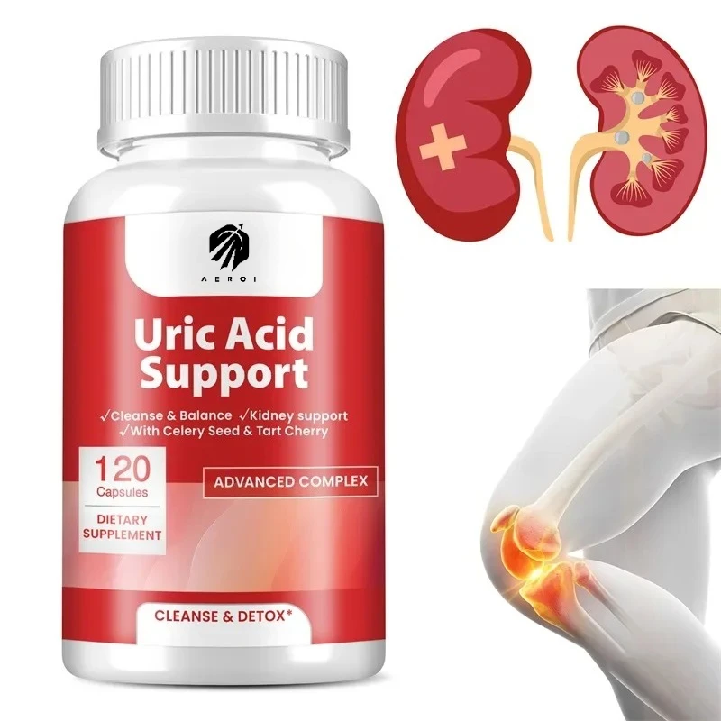 

Добавка для поддержки мочевой кислоты для очищения почек для продвижения здоровья суставов и детоксикации - необходимая формула питательных веществ