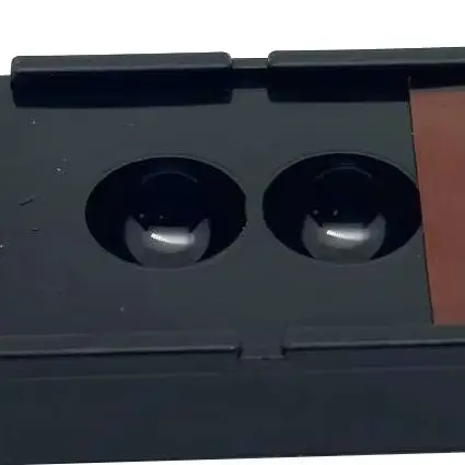 Caja de luz de sombra Dental profesional, estuche de almacenamiento con capucha mezcladora para chapa compuesta de resina, herramienta de selección de Color para dentadura, 10 Uds.
