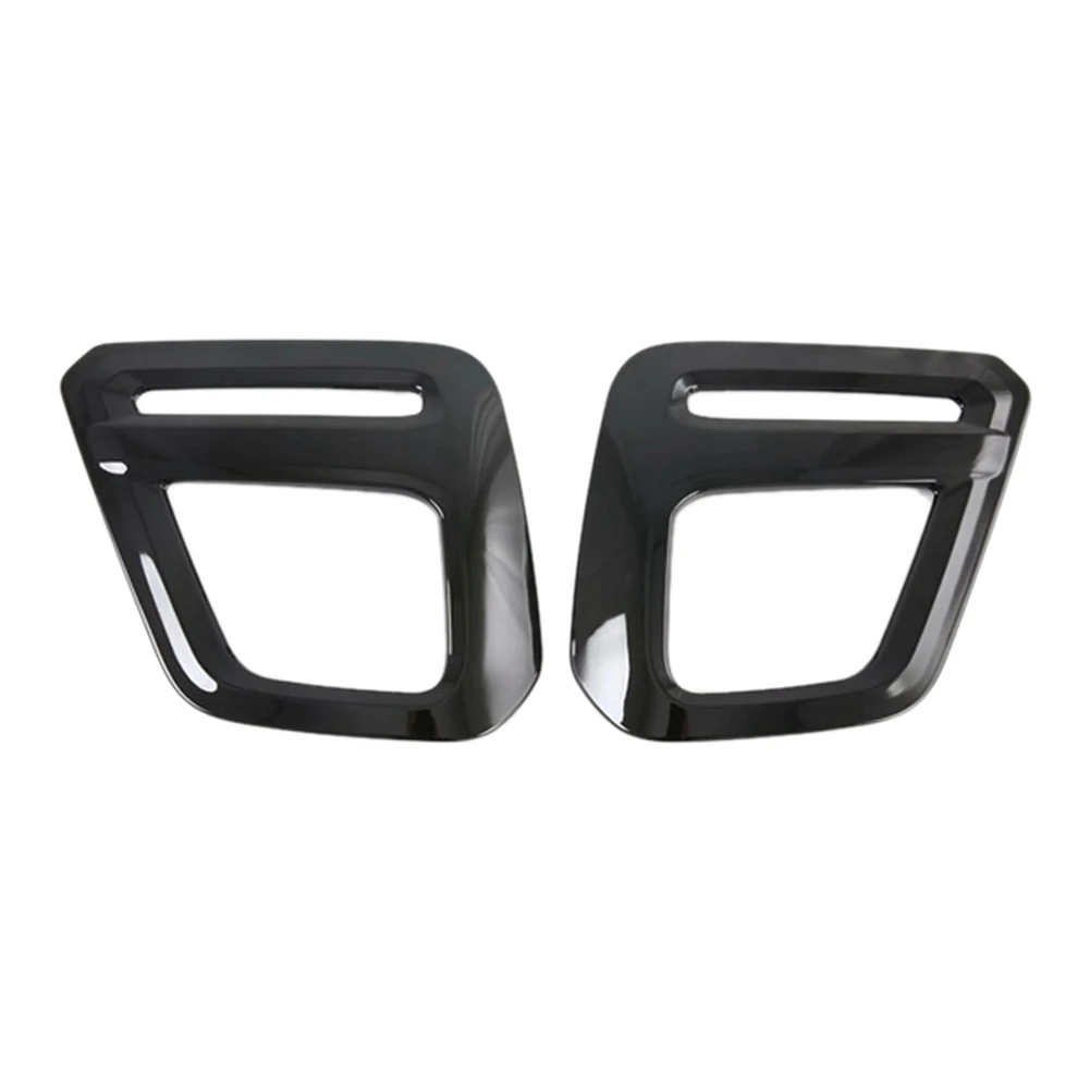 Front Fog Lamp Cover Trim for Forester Sport/Touring/E-BOXER/IS/SK 2019-2021 Black Car Foglight Trims Stickers