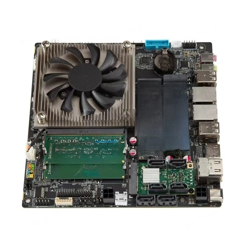 Compact ITX Mainboard Suitable for NAS and Industrial Control Applications