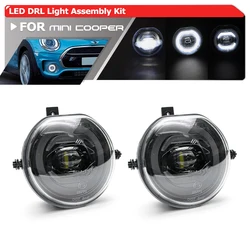 LED DRL Halo Daylight Parking Position Light Driving Fog Light Assy Kits For Mini Cooper F55 F56 F54 Clubman F57 OEM#63177329171