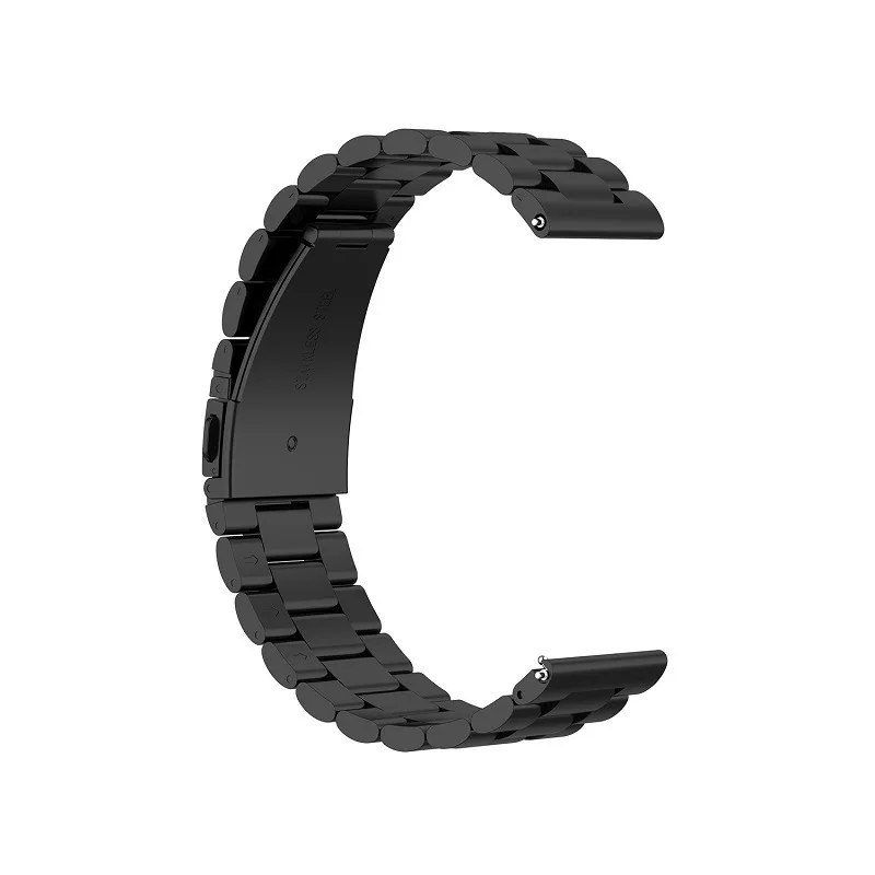 Three-bead Stainless Steel Watch Strap for Amazfit GTR 42mm/47mm Three-bead Metal Watch Strap