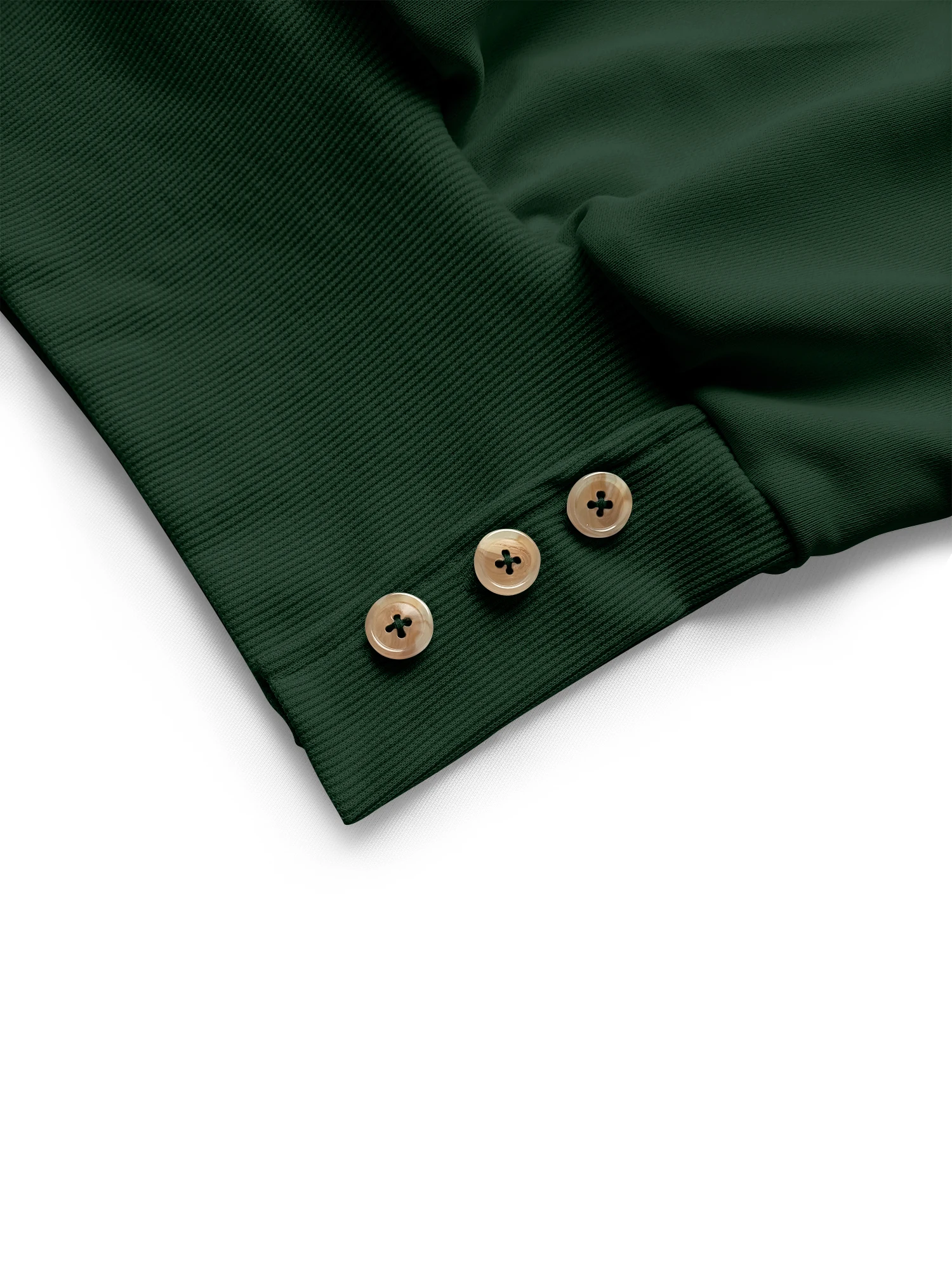 Lässiges Damen-Sweatshirt mit Rundhalsausschnitt, langärmliges Pullover-Oberteil mit geraffter Taille und seitlichen Knöpfen, einfarbig, schmale Passform, Streetwear – Detail 19