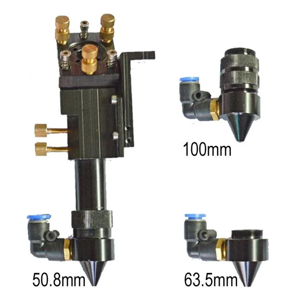 Tête laser de découpe de métal, pièces de machine laser, 60W, co2