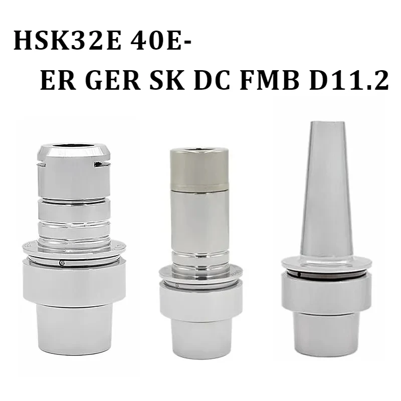

HSK32E HSK40E ER16 ER20 ER25 SK10 GSK16 GER16 SDC06 SDC08 FMB22 Держатель инструмента из нержавеющей стали HSK ER SK FMB Держатель инструмента G2.0 G2.5