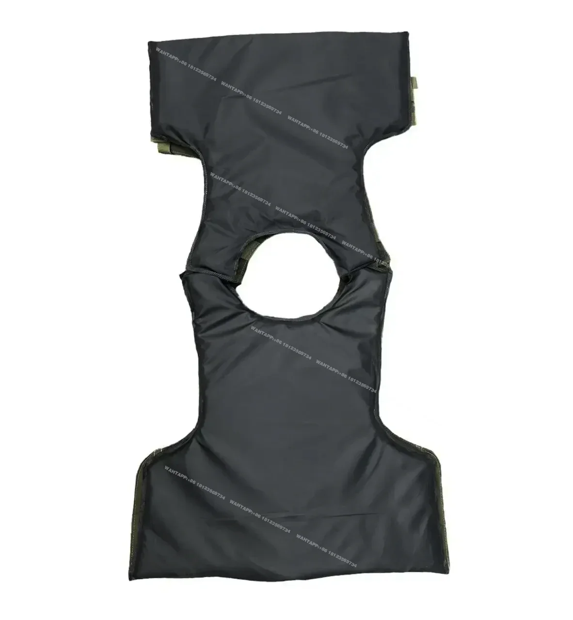 2 Pieces NIJ IIIA 3A .44 XL Size Front&Back Custom BulletProof Plate PE Soft Ballistic Inserts For Protect Chest Tactical Vest